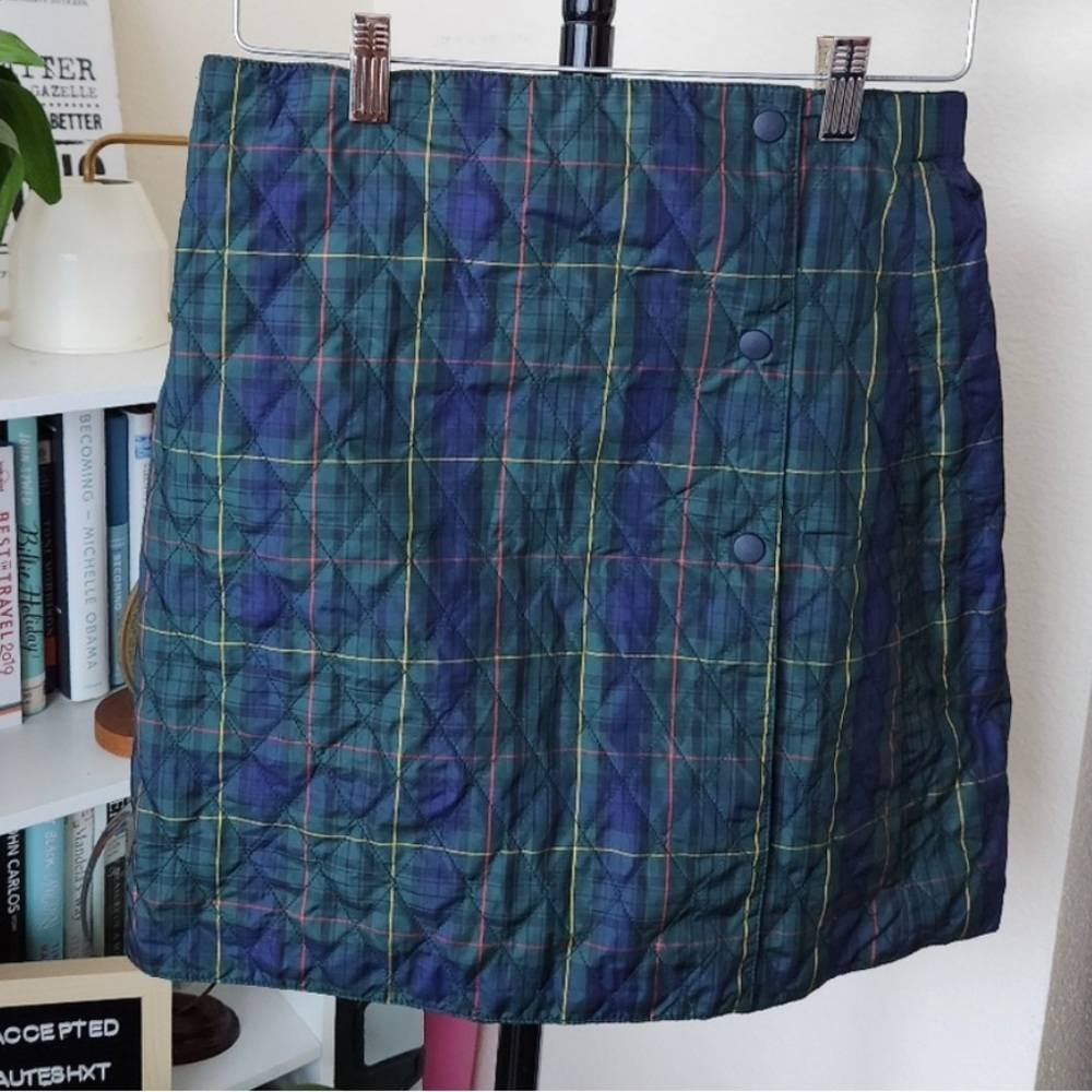 Uniqlo Plaid (lightly) Insulated Skirt